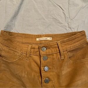 Corduroy Levi’s 721